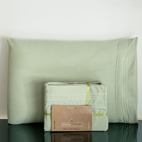 My Home Luxury Set Queen 220x240 Green