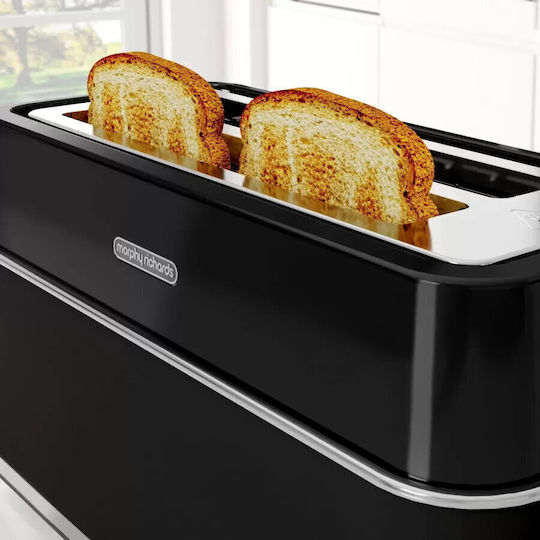 Morphy Richards Φρυγανιέρα 2 Θέσεων 1800W Μαύρη