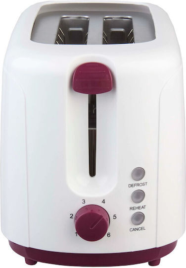 Heinner Тостер Двуместна 750W Бяла