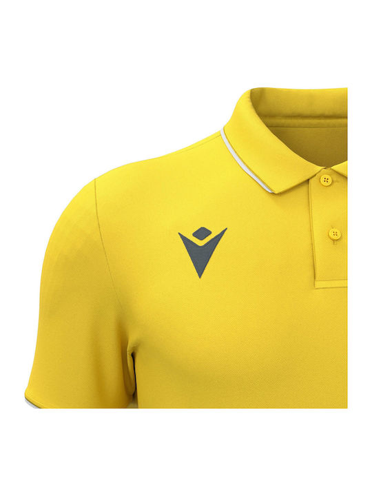 Draco Hero Polo Bluse Yellow/white