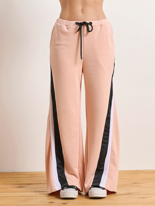 Jogginghose Breit Rosa