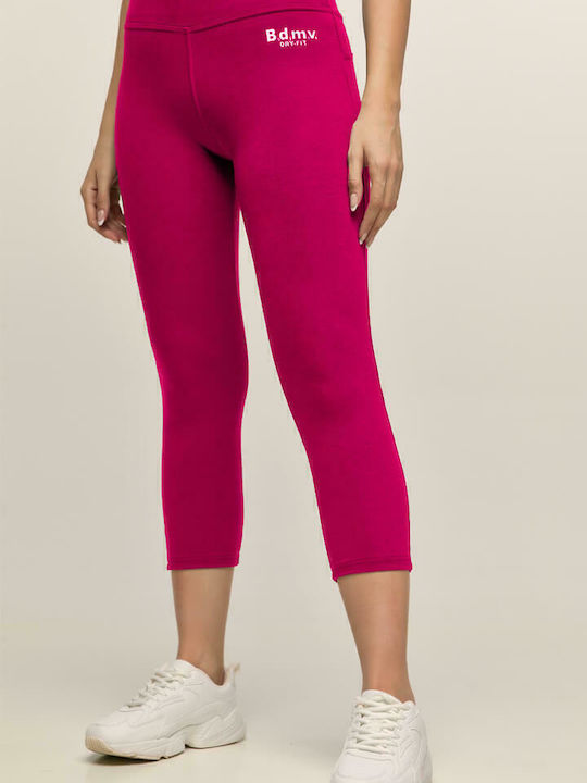 Frauen Capri Leggings Fuchsie