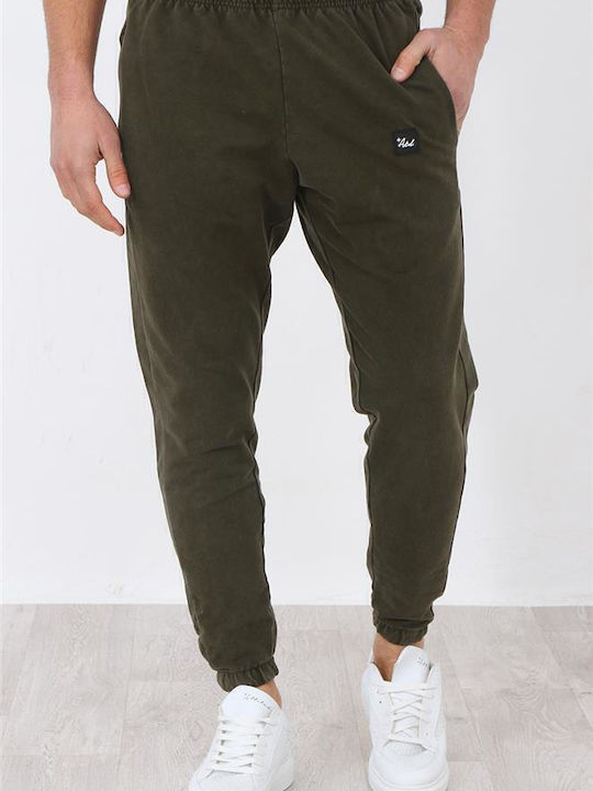 Pantaloni de trening cu Elastic Khaki