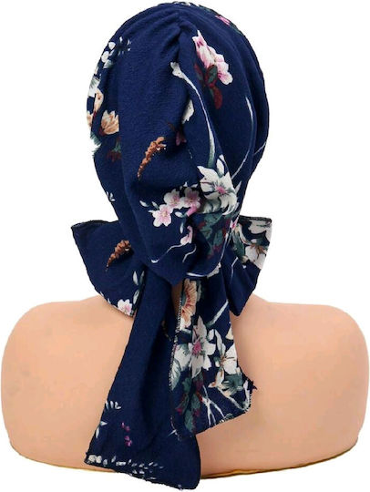 Women's Soft Fabric Turban Hair Headband White Leopard