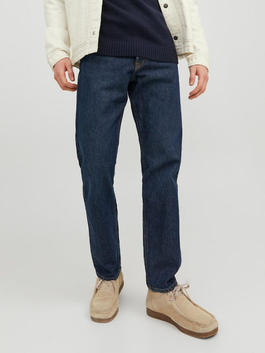 Men's Jeans Pants with Relaxed Fit Blue