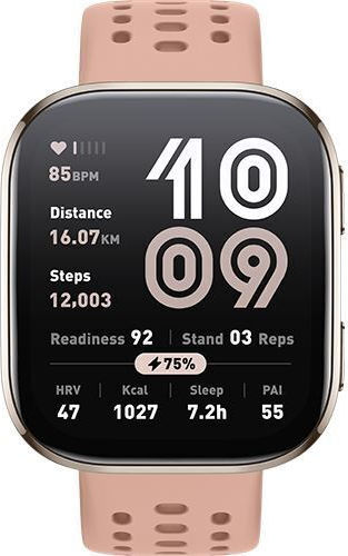 Amazfit Bip 6 46мм Водоустойчив Смартчасовник с Пулсомер (Blush)