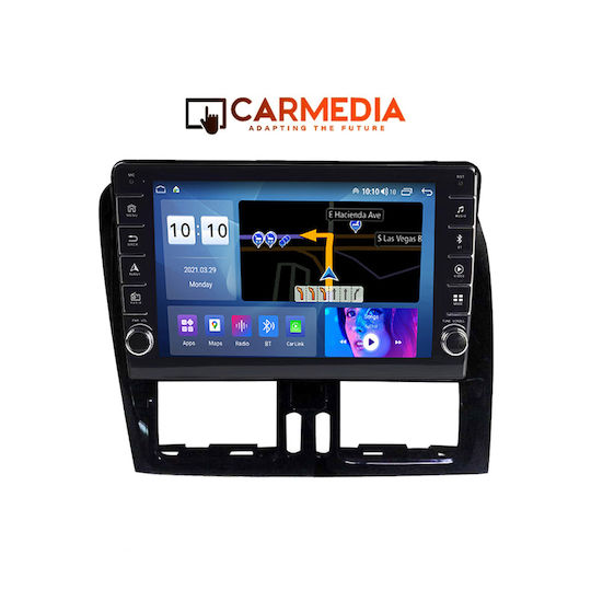 Carmedia Car Audio System for Volvo XC 60 2009-2017 (Bluetooth/USB/WiFi/GPS/Apple-Carplay/Android-Auto) with Touch Screen 9"