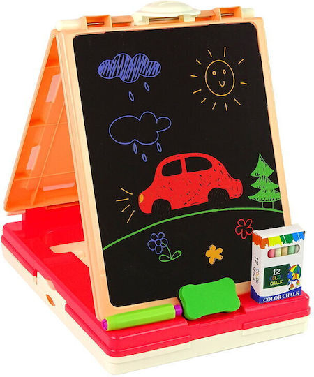 Lean Toys Tablă cu marker Față și spate Podea