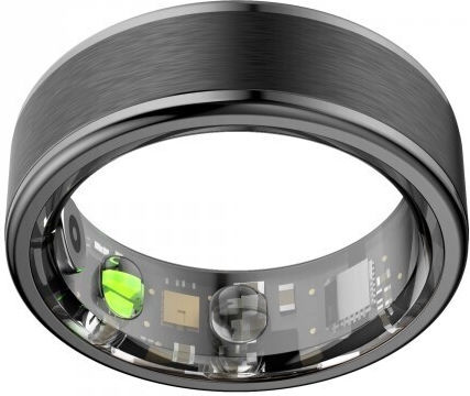 9Fit 9SRG001 Smart Ring 20mm mit Pulsmesser Schwarz