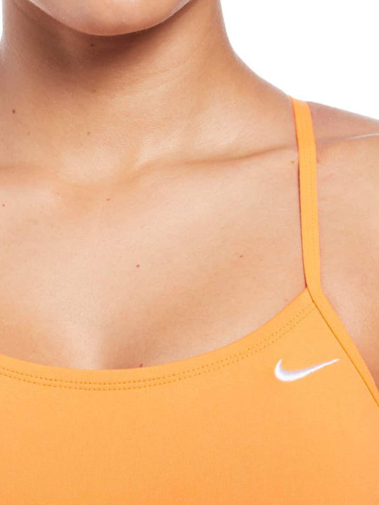 Hydrastrong Cutout Activewear Swimsuit Orange