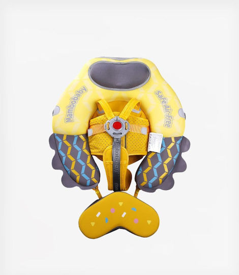 Mambobaby Σωσίβιο Swimtrainer με Σκίαστρο Κίτρινο