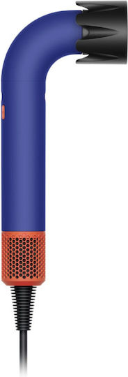 Dyson HD18 Supersonic R Ionic Επαγγελματικό Πιστολάκι Μαλλιών με Φυσούνα 1700W Vinca Blue / Topaz