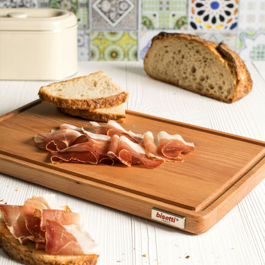 Bisetti Сервираща платка за сирена Дърво 50x30x2бр 1бр