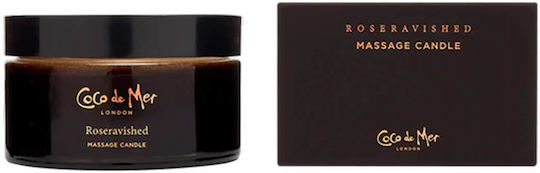 Γυναικείο Αρωματικό Κερί Μασάζ Coco De Mer Roseravished 200g Black 0409000007001
