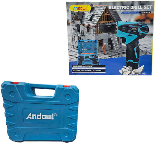 Andowl Q-DZ1029 Ударен Двигател За Бормашина На Батерия