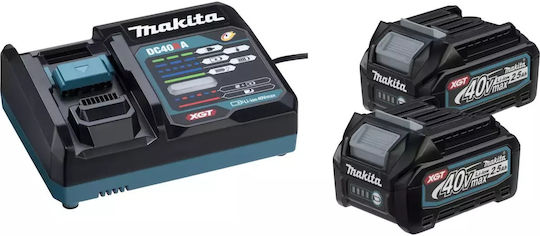 Makita XGT Κατσαβίδι Μπαταρίας Brushless 40V 2x2.5Ah
