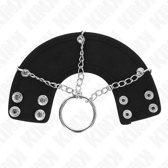 Kink Ring Schwanz Metallisch Schwarz