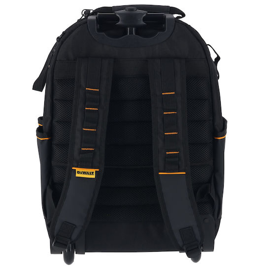 DEWALT Pro McLaren Wheeled Waterproof Black Backpack Tool Bag 28.7l