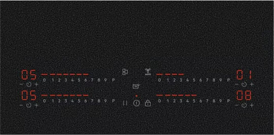 AEG 7000 SenseBoil Induction Cooktop Autonomous with Child Lock Function 58x51εκ.