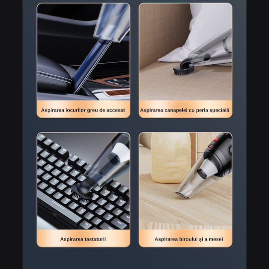 Car Handheld Vacuum Rechargeable 12V 120W