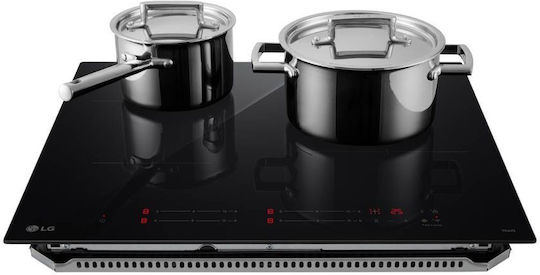LG Induction Cooktop Autonomous with Child Lock Function 59x52εκ.