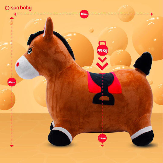 Sun Baby Hüpfer Pferd Braun 50cm