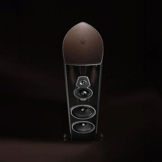 Sonus Faber x Maserati Amati G5 Folgore Limited Edition Paar Hi-Fi Lautsprecher Boden 3.5 Anzahl von Fahrern Braun