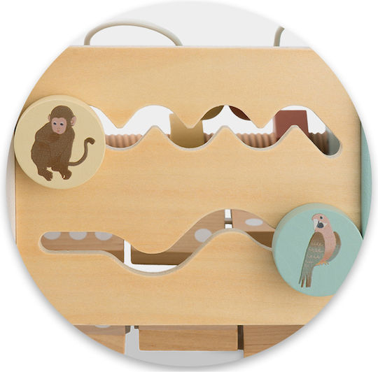 Wooden Sensory Toy Triangle Nk-860 Nukido