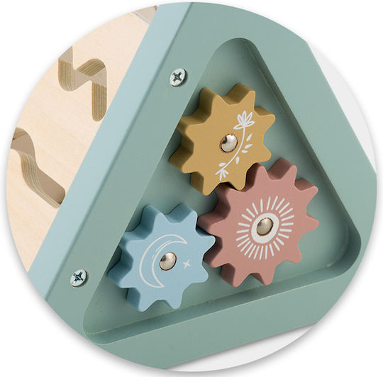 Wooden Sensory Toy Triangle Nk-860 Nukido