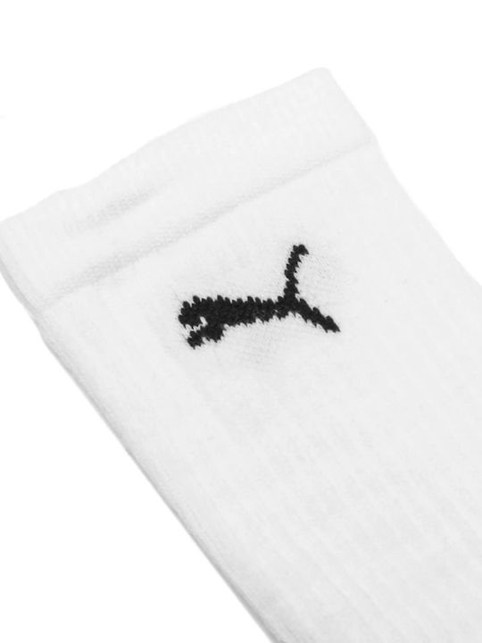 PUMA Athletic Kids' Long Socks White 3 Pairs