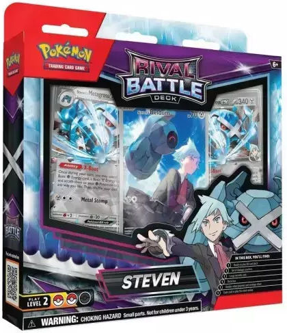 Pokemon Deck Rival Battle Steven