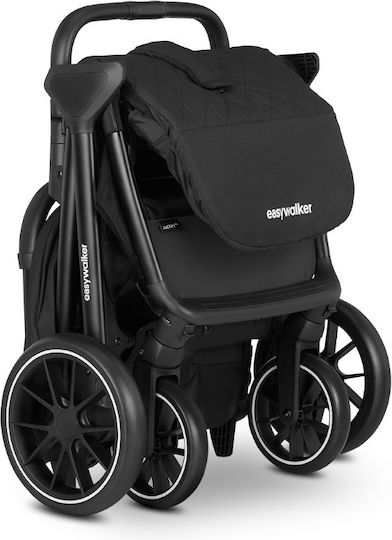 Easywalker Jackey Regenschirm Kinderwagen Geeignet ab 6+ Monaten Schwarz 7.5kg