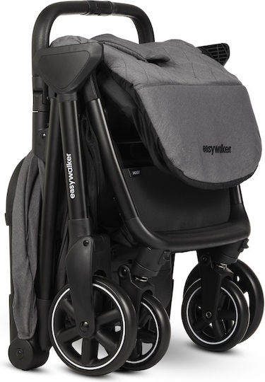 Easywalker MINI Buggy XS Καρότσι Μωρού Kατάλληλο για Nεογέννητο Γκρι 6kg