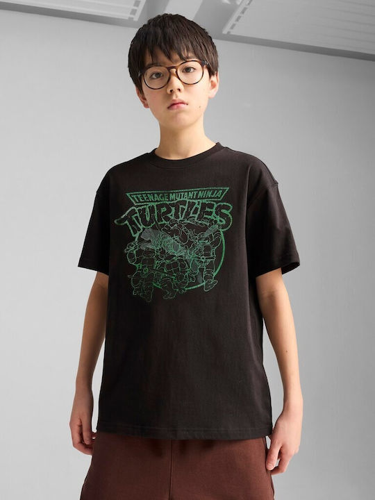 Παιδικό T-shirt Puma Black
