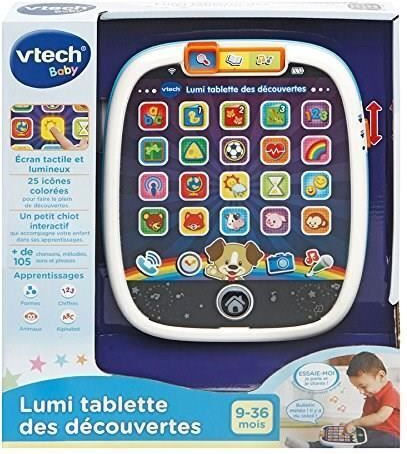Vtech Baby Lumi White Discovery (FR) Laptop/Tabletă Educațională pentru Copii