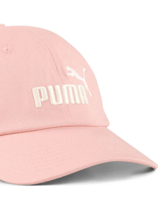 Puma Ess No1 Logo Bb Cap Jr 026115-04 Pink Fruit