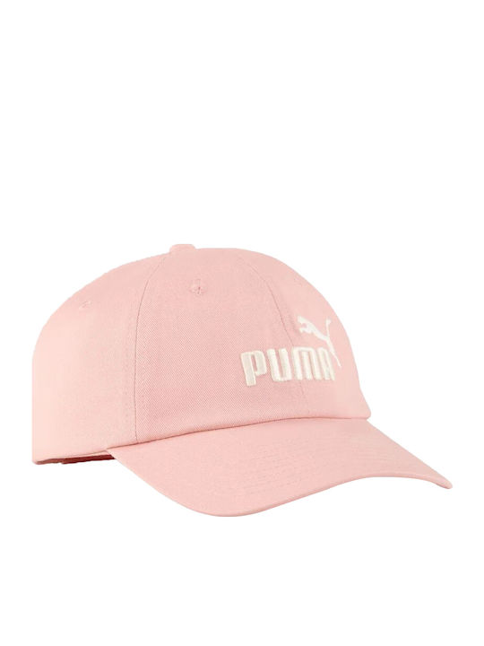 Puma Ess No1 Logo Bb Cap Jr 026115-04 Pink Fruit