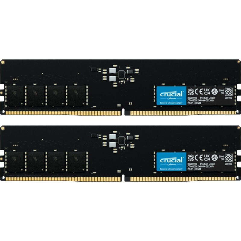 Crucial 32GB DDR5 RAM cu 2 module (2x16GB) și Viteză 5600 pentru