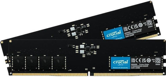 Crucial 32GB DDR5 RAM cu 2 module (2x16GB) și Viteză 5600 pentru