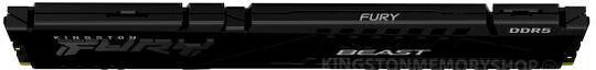 Kingston Fury Beast DDR5 με Module 1x8GB και Ταχύτητα 5600 για Desktop