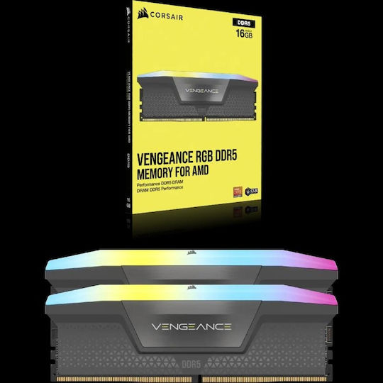 Corsair Vengeance AMD EXPO DDR5 32GB RAM with 2x16GB Modules and Speed 5200 for Desktop