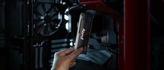 Kingston FURY Beast RGB DDR4 με Module 1x16GB και Ταχύτητα 3200 για Desktop
