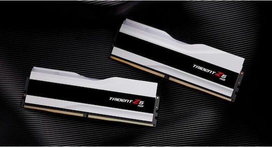 G.Skill Trident Z5 RGB 64GB DDR5 RAM cu 2 module (2x32GB) și Viteză 6000 pentru Desktop