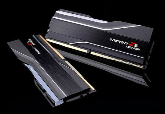 G.Skill Trident Z5 Neo RGB DDR5 96GB RAM με 2x48GB Modules και Ταχύτητα 5600 για Desktop