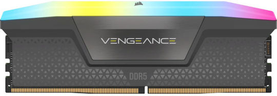 Corsair Vengeance DDR5 32GB RAM με 2x16GB Modules και Ταχύτητα 6400 για Desktop