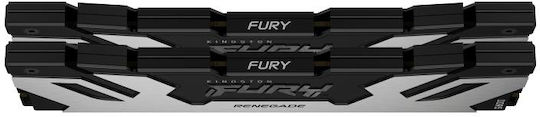 Kingston Fury Renegade Silver DDR5 32GB RAM with 2x16GB Modules and Speed 7200 for Desktop