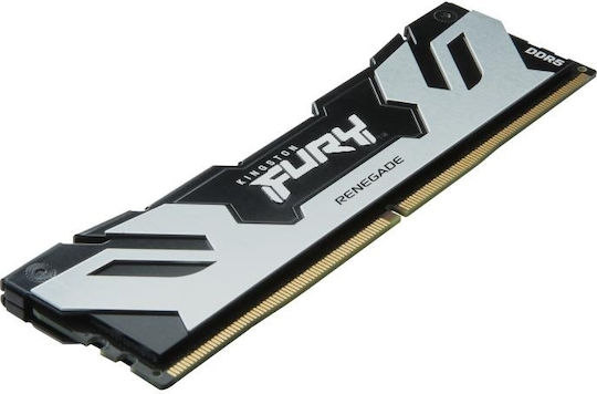 Kingston Fury Renegade Silver DDR5 32GB RAM with 2x16GB Modules and Speed 7200 for Desktop