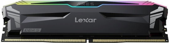 Lexar Ares RGB DDR5 32GB RAM with 2x16GB Modules and Speed 6800 for Desktop