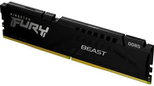 Kingston Fury Beast DDR5 64GB RAM με 4x16GB Modules και Ταχύτητα 6000 για Desktop
