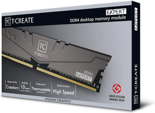 TeamGroup T-Create Expert 32GB DDR4 RAM cu 2 module (2x16GB) și